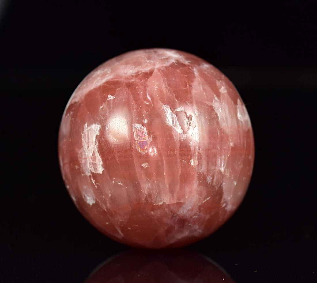 169 Gram Beautiful Rose Calcite Sphere (1 of 4)