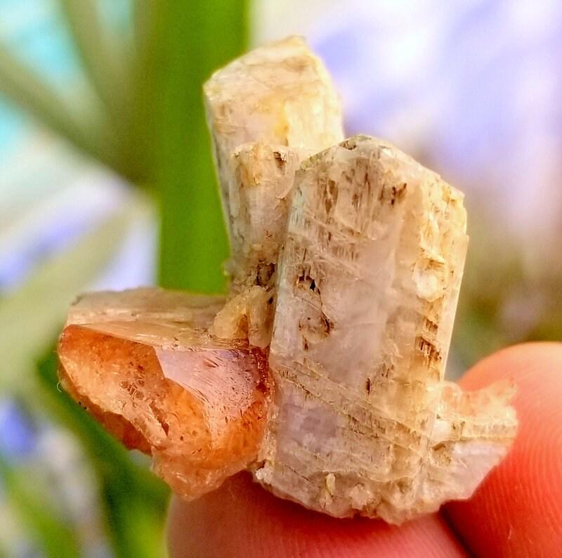 13 Gram Lovely Natural Honey Colour Topaz with Feldspar Specimen From Skardu pakistan: Description 13 Gram Lovely Natural Honey Colour Topaz With Feldspar Specimen From Skardu pakistan size 23mm 22mm 22mm weight 13 Gram Reserve: $10.00 Shipping: Domestic: Flat-rate of $10.00 to anywhe