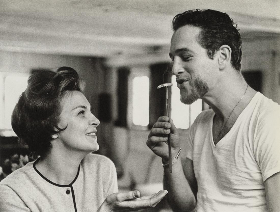 PHILIPPE HALSMAN - Paul Newman, Joanne Woodward, 1963 (1 of 1)
