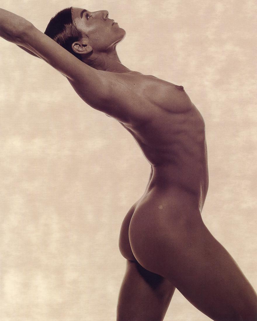 KARL LAGERFELD - Bianca Li: Artist: Karl Lagerfeld Title: Bianca Li Medium: Large Satin Finish Umber Photolithograph 1997 Dimensions: 10.75x13.4" on 11.5x14" sheet Description: Unmounted Artist Bio: Karl Otto Lagerfeld was a Ger