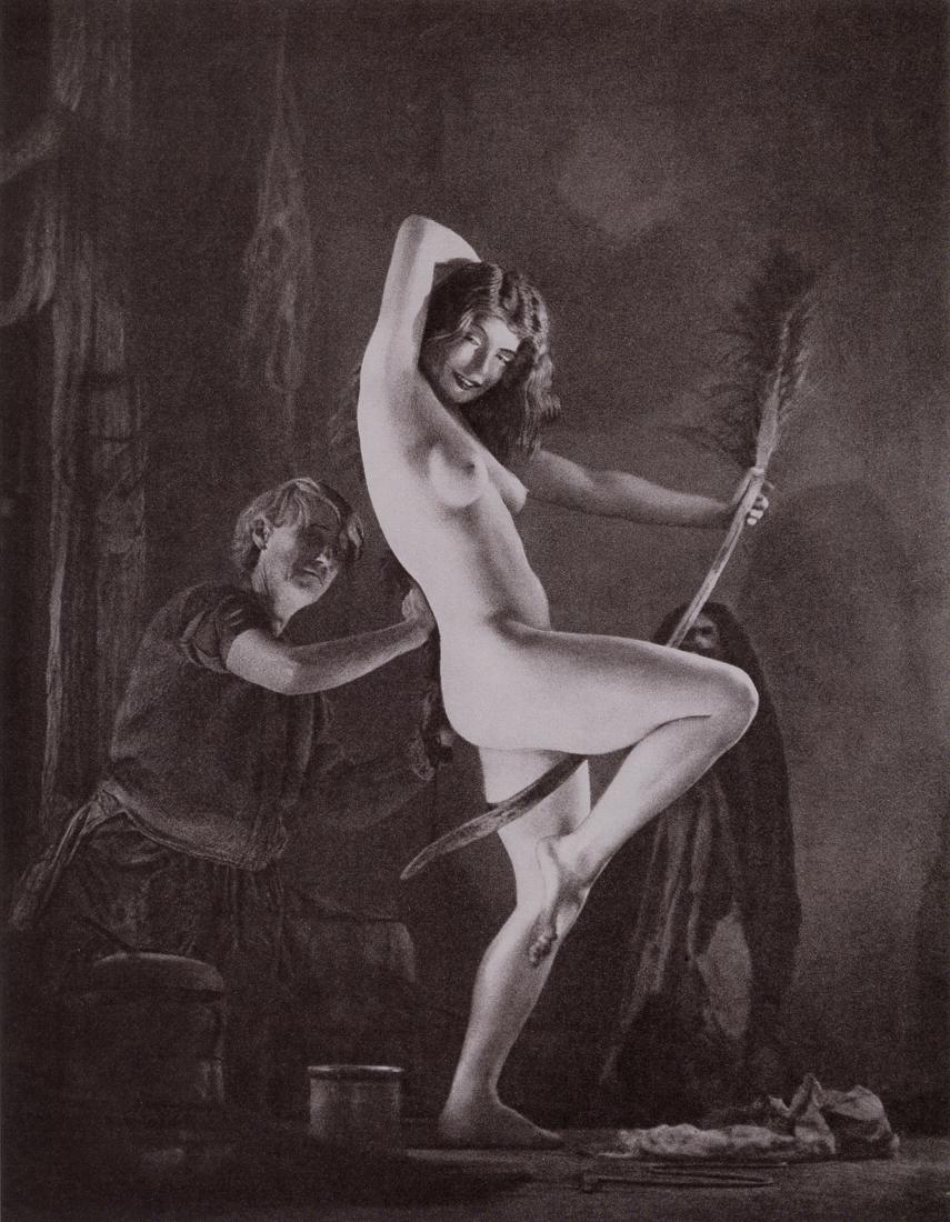 WILLIAM MORTENSEN - Preparation For The Sabbot, 1927: Artist: William Mortensen Title: Preparation For The Sabbot, 1927 Medium: Photo Litho, 2014, China Dimensions: 7.6x9.8" Description: Heat Wax Mounted on 11x14" Conservation Board Artist Bio: William M