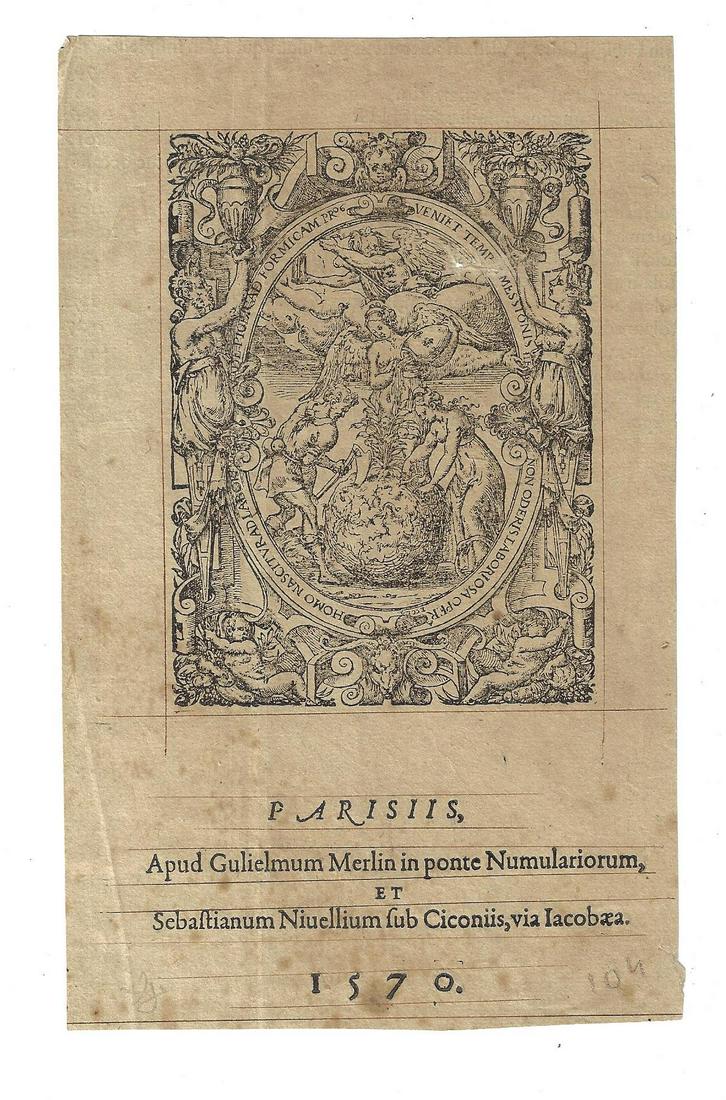 1570 Engraved with Decorative Printers Mark (1 of 2)