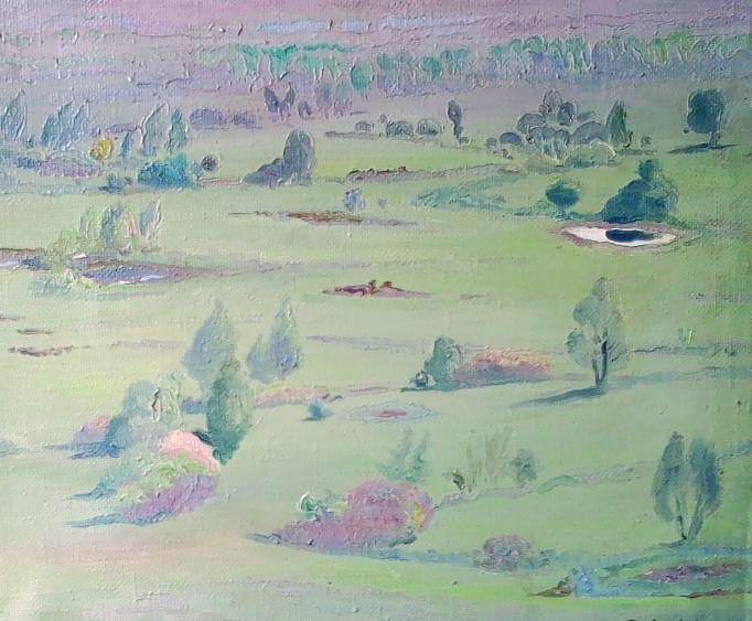 Oil painting Sendiv Orischenko Anatolii: 10 Painter: Orischenko A. Sіze: 34x40 cm/x inches Components: oil, canvas Original painting from our collection Painter. Member of the NSHU (1988). Graduated from the Kyiv Art Institute (1982; t