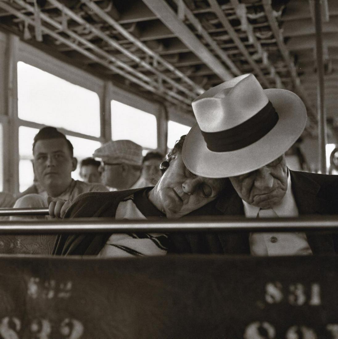 VIVIAN MAIER - Untitled, couple dozing (1 of 1)