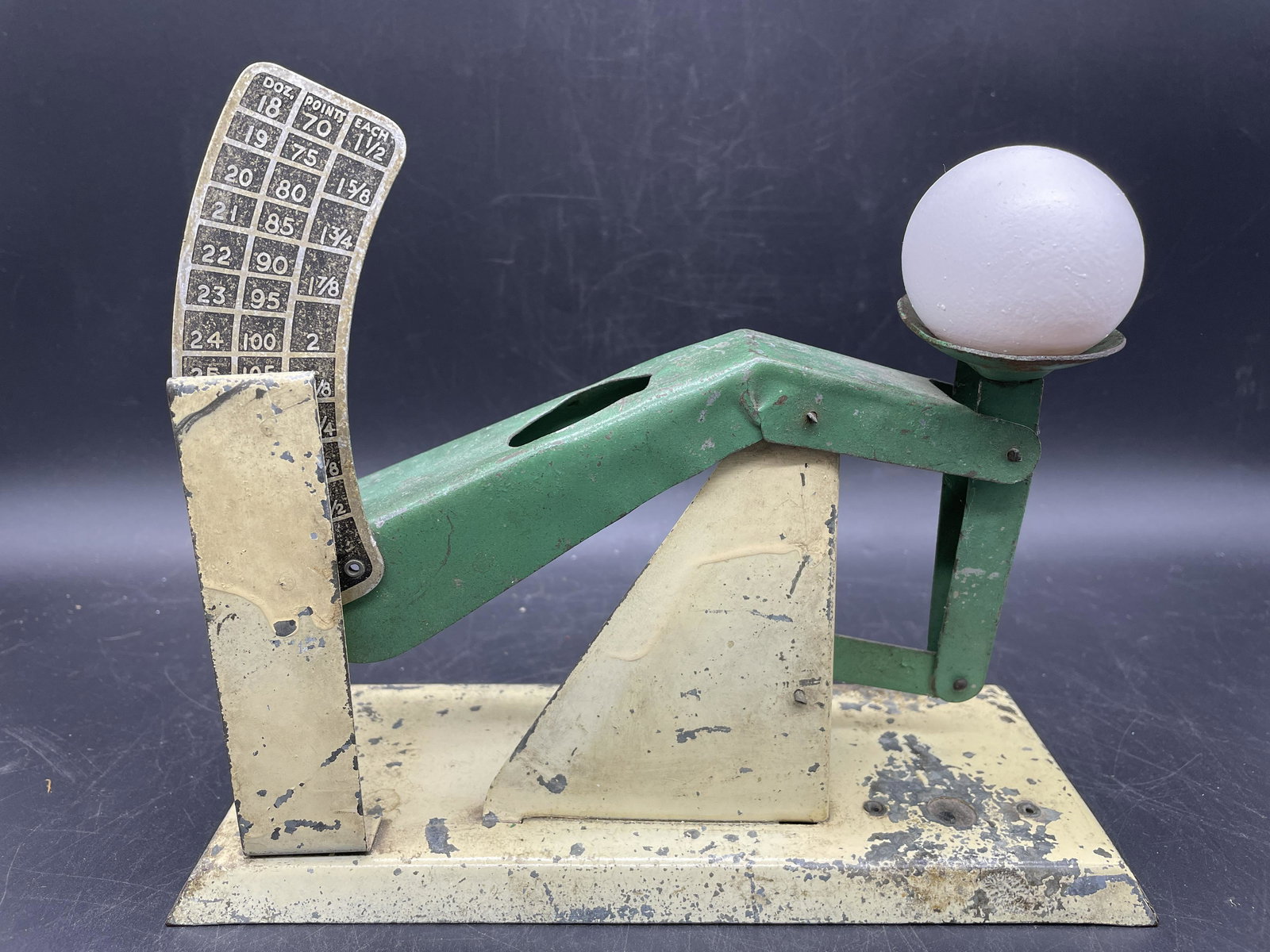 Vintage Egg Grading Scale Primitive Farmhouse (1 of 8)