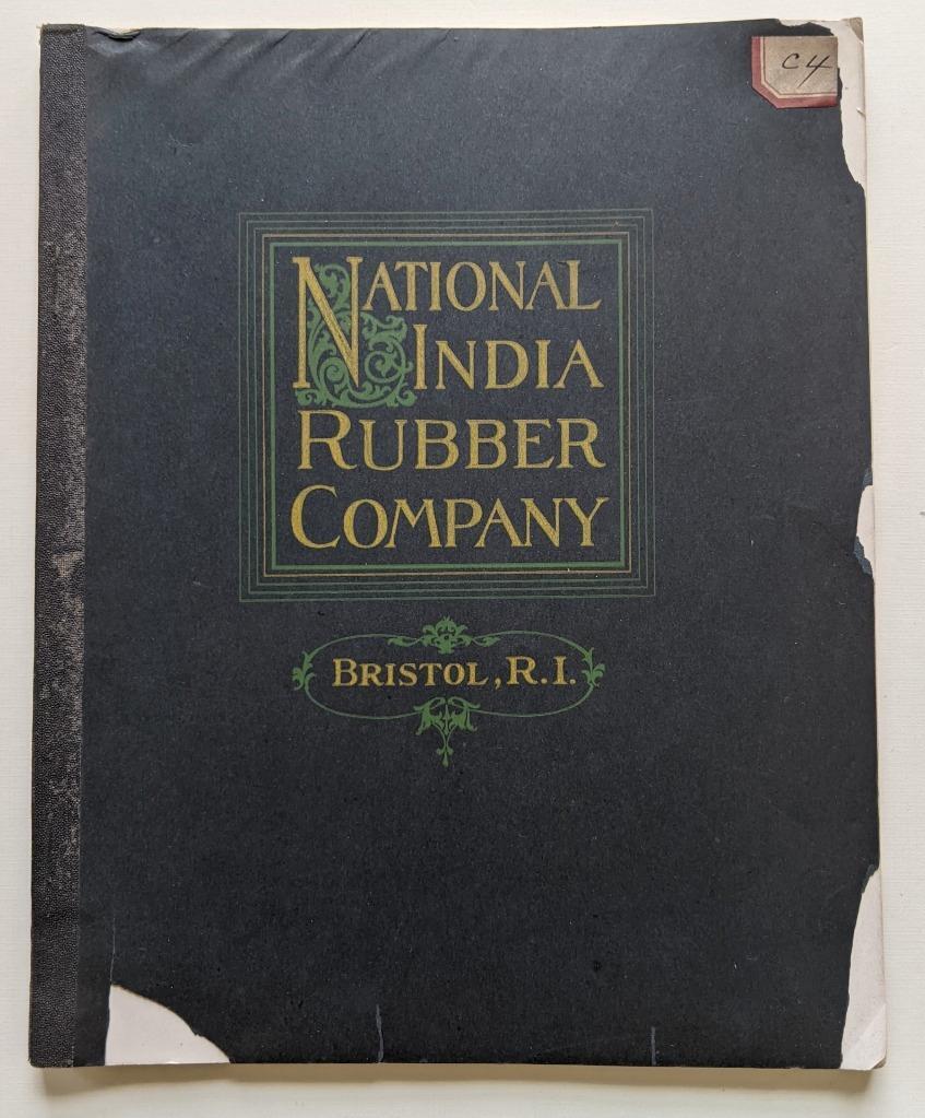 c. 1900 OLD ANTIQUE RUBBER GOODS CATALOG NATIONAL INDIA RUBBER CO. Bristol, RI (1 of 11)