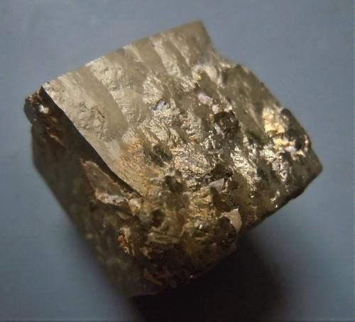 SCULPTURED PYRITE CUBE CRYSTAL (1 of 6)