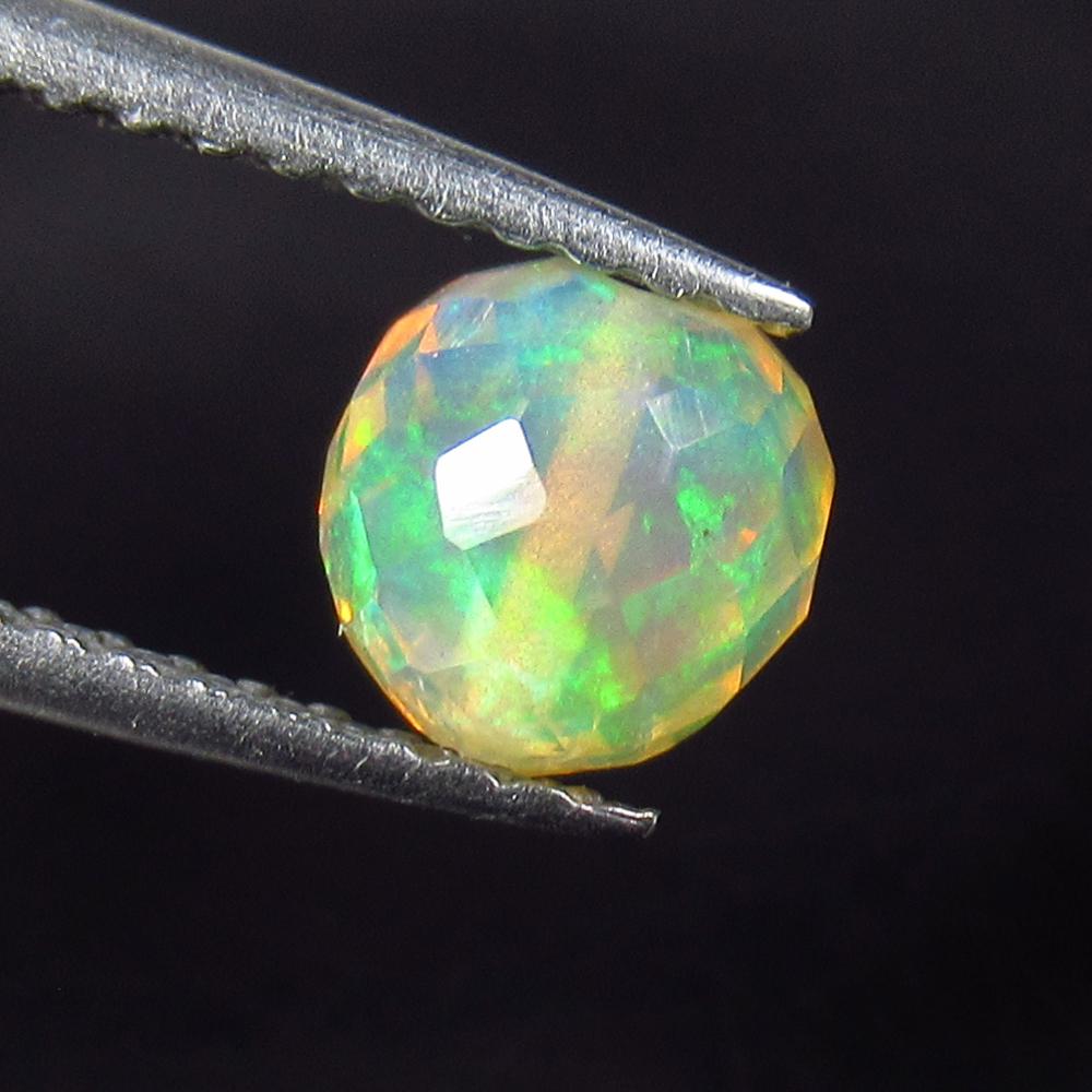 0.86 Ctw Natural Drilled Fire Opal Ball Beads: No Reserve! Title: 0.86 Ctw Natural Drilled Fire Opal Ball Beads Stone Clarity: Transparent Gemstones: Natural Faceted Fire Opal Beads Carat Weights: 0.86 Size/Dimensions: 5.70 x 5.70 mm Additional In