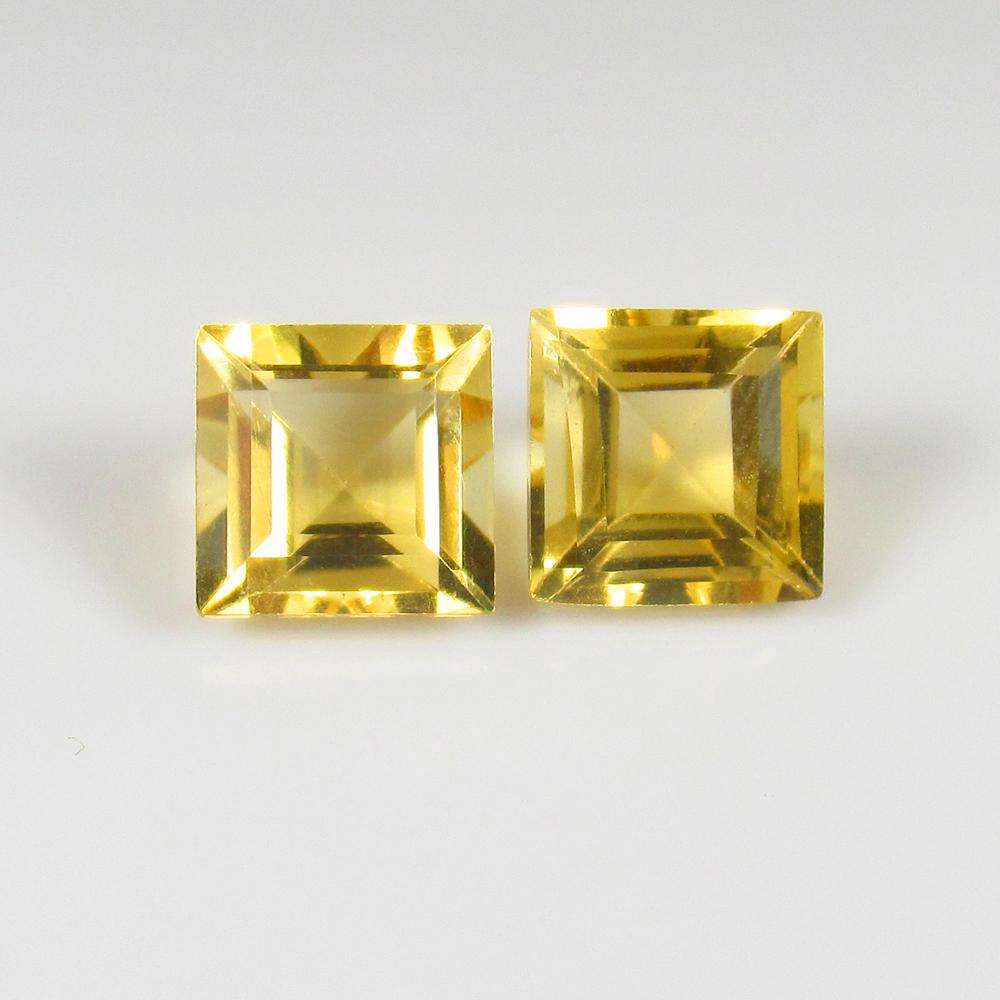Natural Citrine Pair - 3.51 Ct (1 of 2)