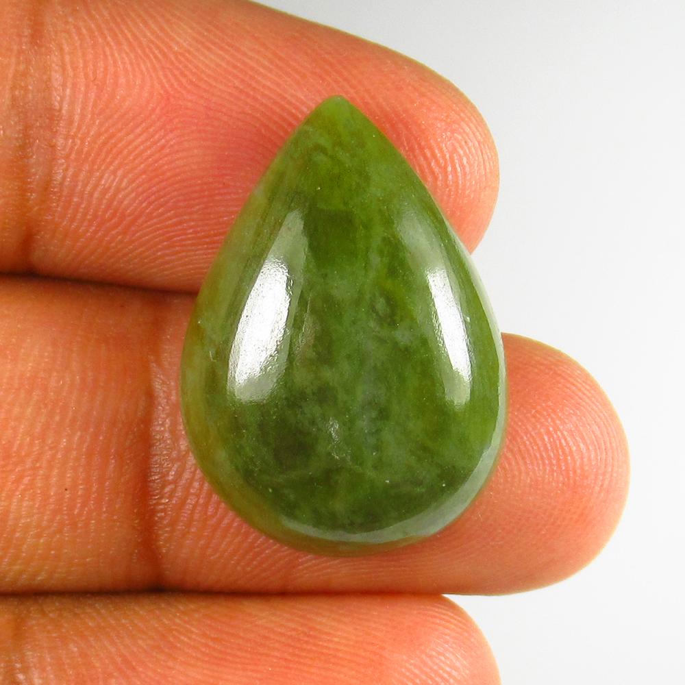 Natural Kambaba Jasper Quartz - 22.40 Ct: No Reserve! Title: Natural Kambaba Jasper Quartz - 22.40 Ct Origin: Madagascar Weight: 22.4 Size/Dimensions: 24.0 x 17.5 x 6.5 mm Additional Information: Pieces : 1 No's / Shape : Pear Cabochon / Colo