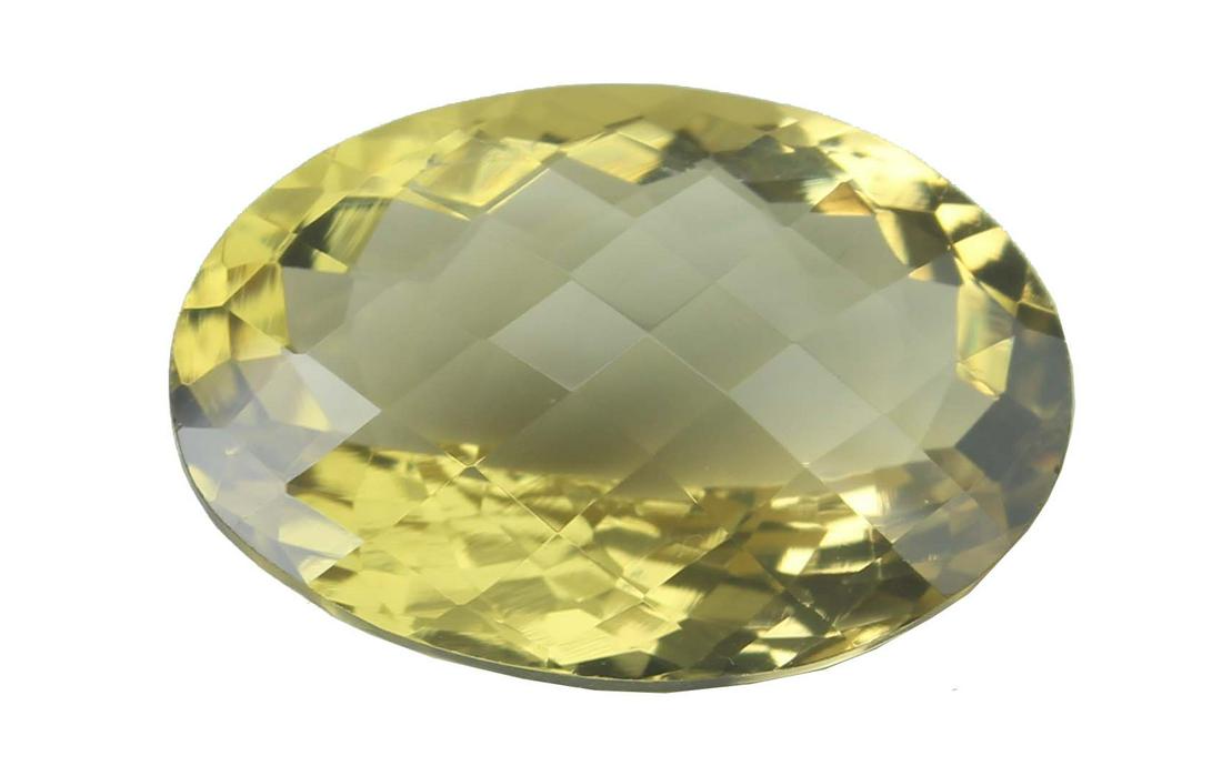 AAA 13.99 Cts Natural Lemon Quartz: No Reserve! Title: AAA 13.99 Cts Natural Lemon Quartz Additional Information: Gemstone : Natural Lemon Quartz Shape and cut : Oval Cut Origin : Africa Weight : 13.99 carats Measurements : 19.75x13.98x