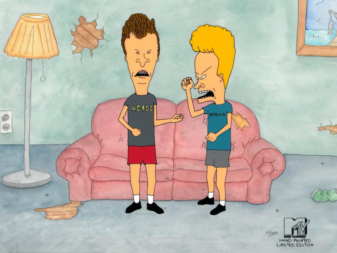 BEAVIS & BUTT-HEAD Limited Edition Animation Art Cel (1 of 2)
