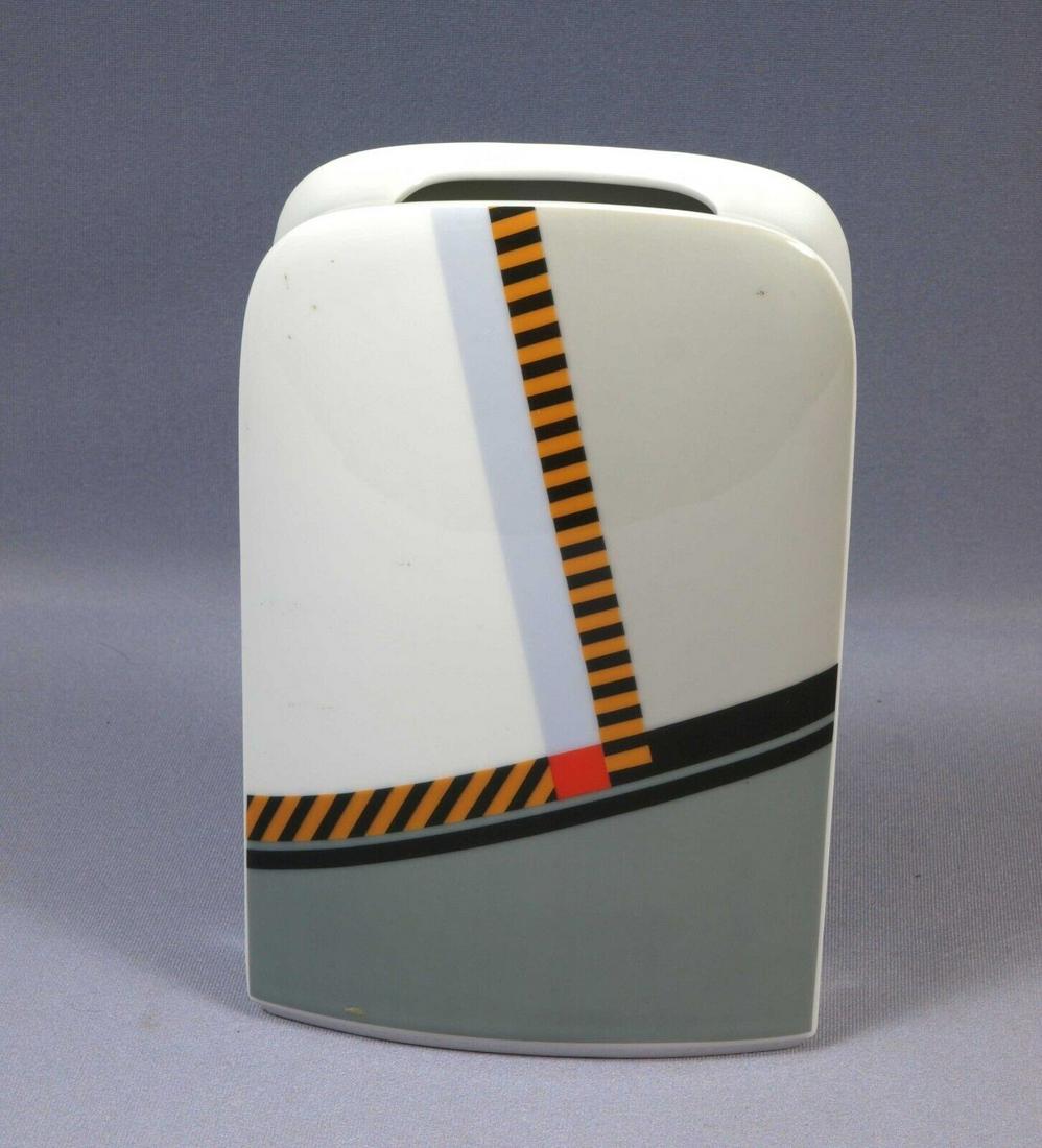 Thomas Germany VASE Mid Century Modern Geometric Art (1 of 6)