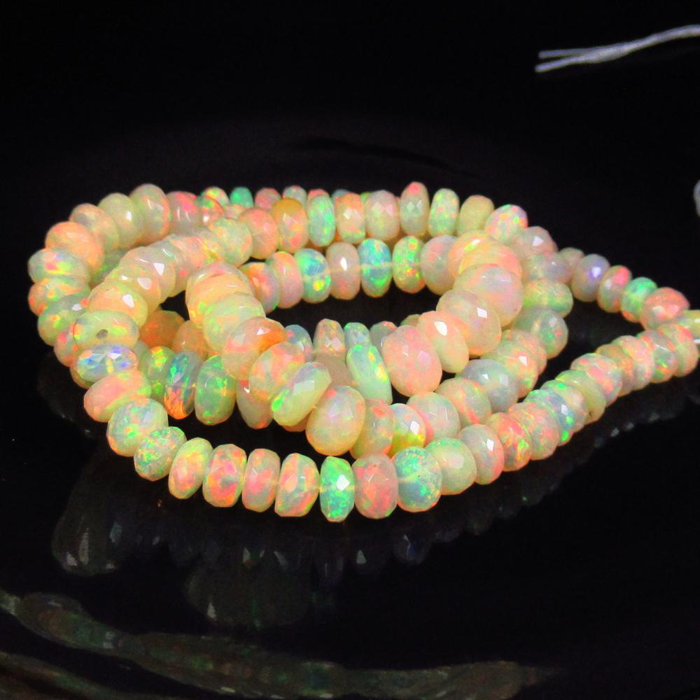 104.42 Ctw Natural 145 Drilled Multi-Color Fire Opal Round beads (1 of 3)