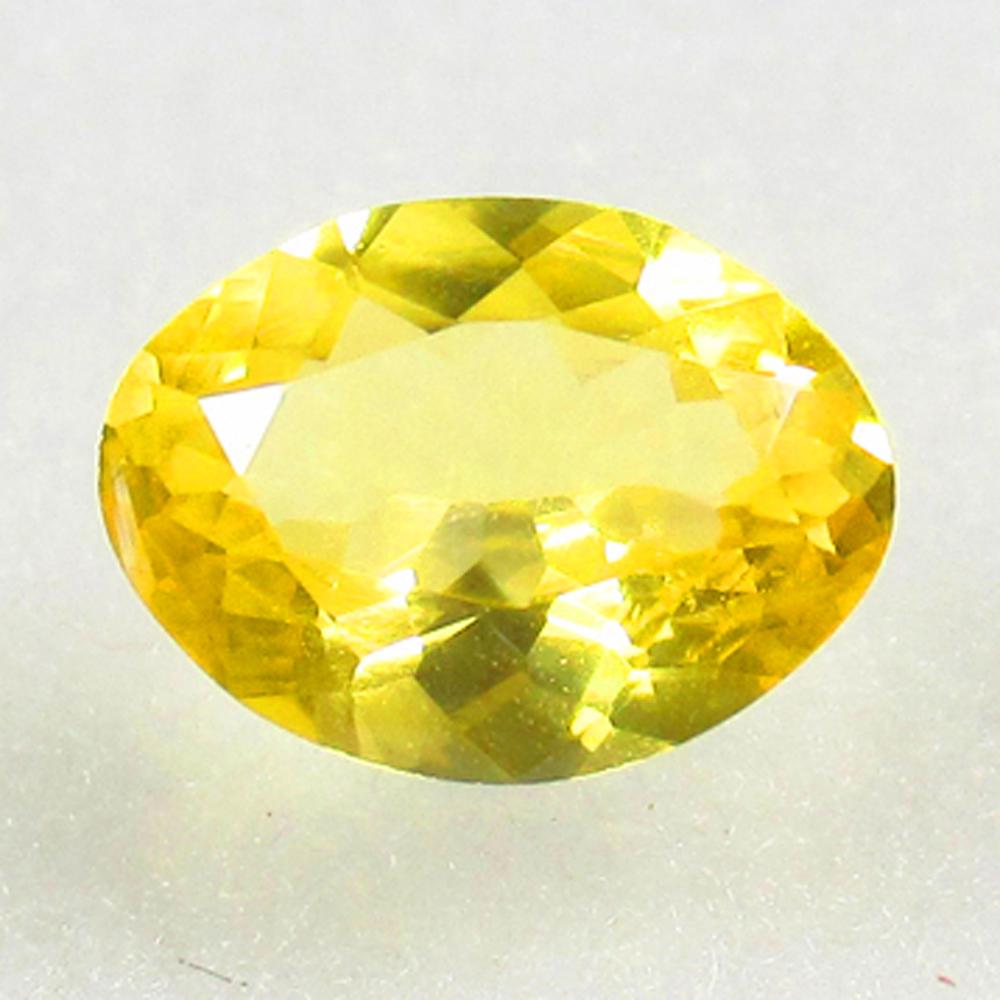 Natural Fancy Yellow Sapphire - 1.07 Ct (1 of 2)