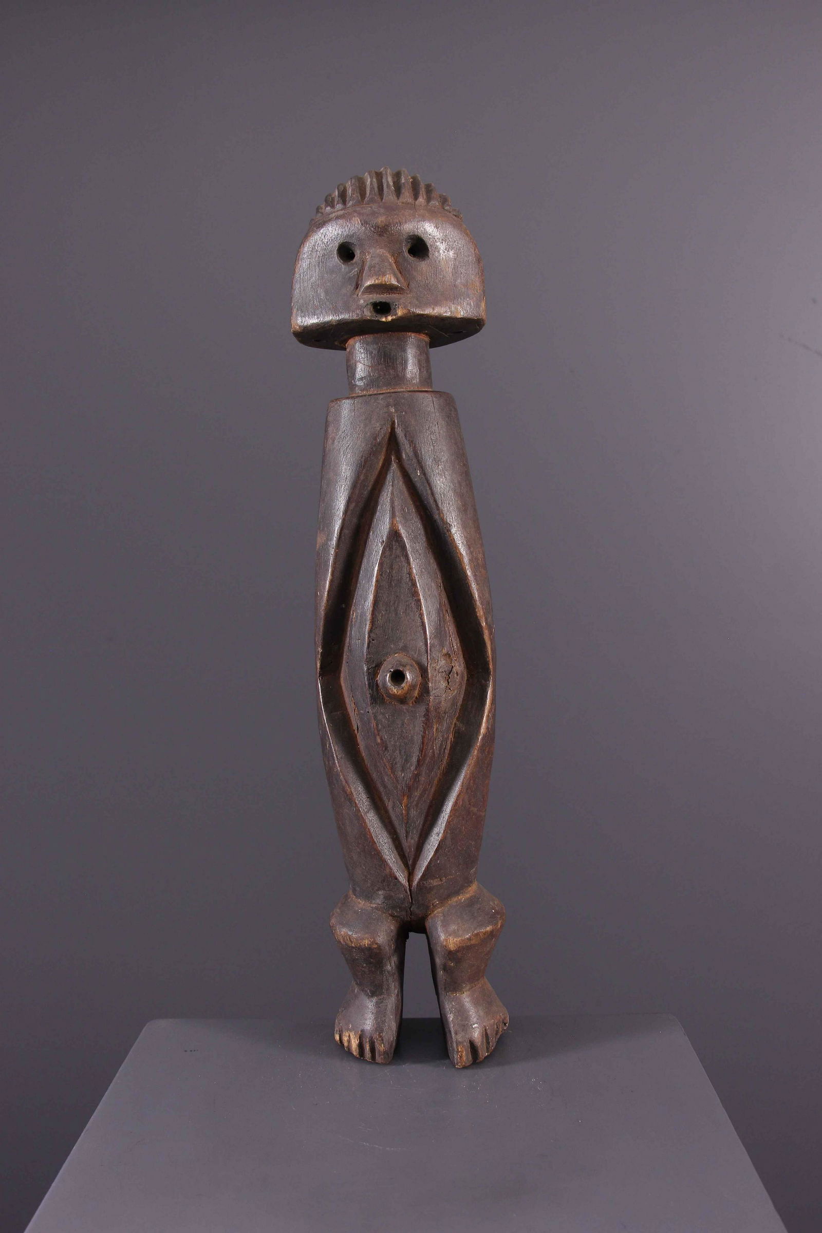 Ngbaka statuette, Bwaka - DRC ex Zaire - African Art Tribal Art (1 of 10)