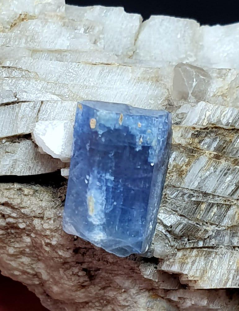 122 Grams Very Beautiful Terminated Blue Aquamarine Crystal with Mica On Matrix From Skardu Gilgit: Materials: Aquamarine Crystal with Mica Description 122 Grams Very Beautiful Terminated Blue Aquamarine Crystal with Mica On Matrix From Skardu Gilgit Baltistan Pakistan . Size 7.4 CM X 4 CM X 3.9 CM 