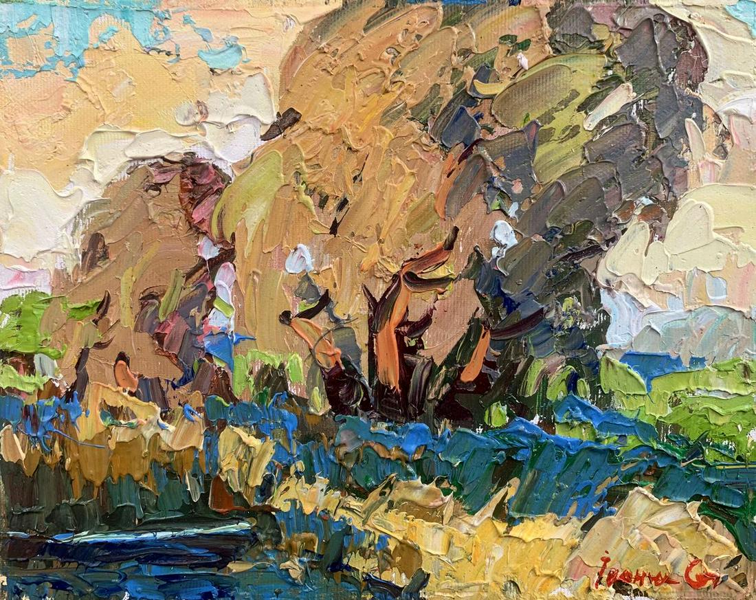 Oil painting Sunny day Kalenyuk Alex (1 of 7)