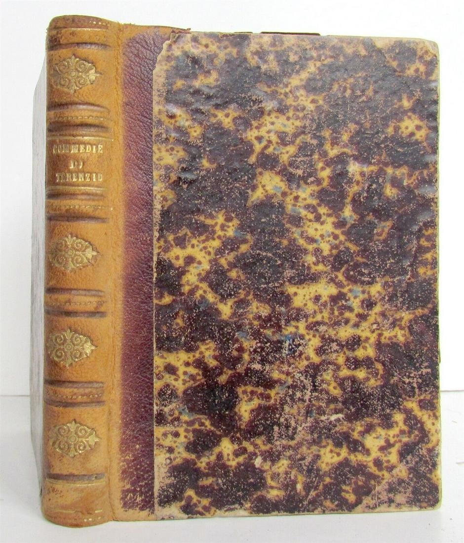 1873 COMMEDIE DI TERENZIO VERSIONE di L. MARIANI antique in ITALIAN (1 of 1)