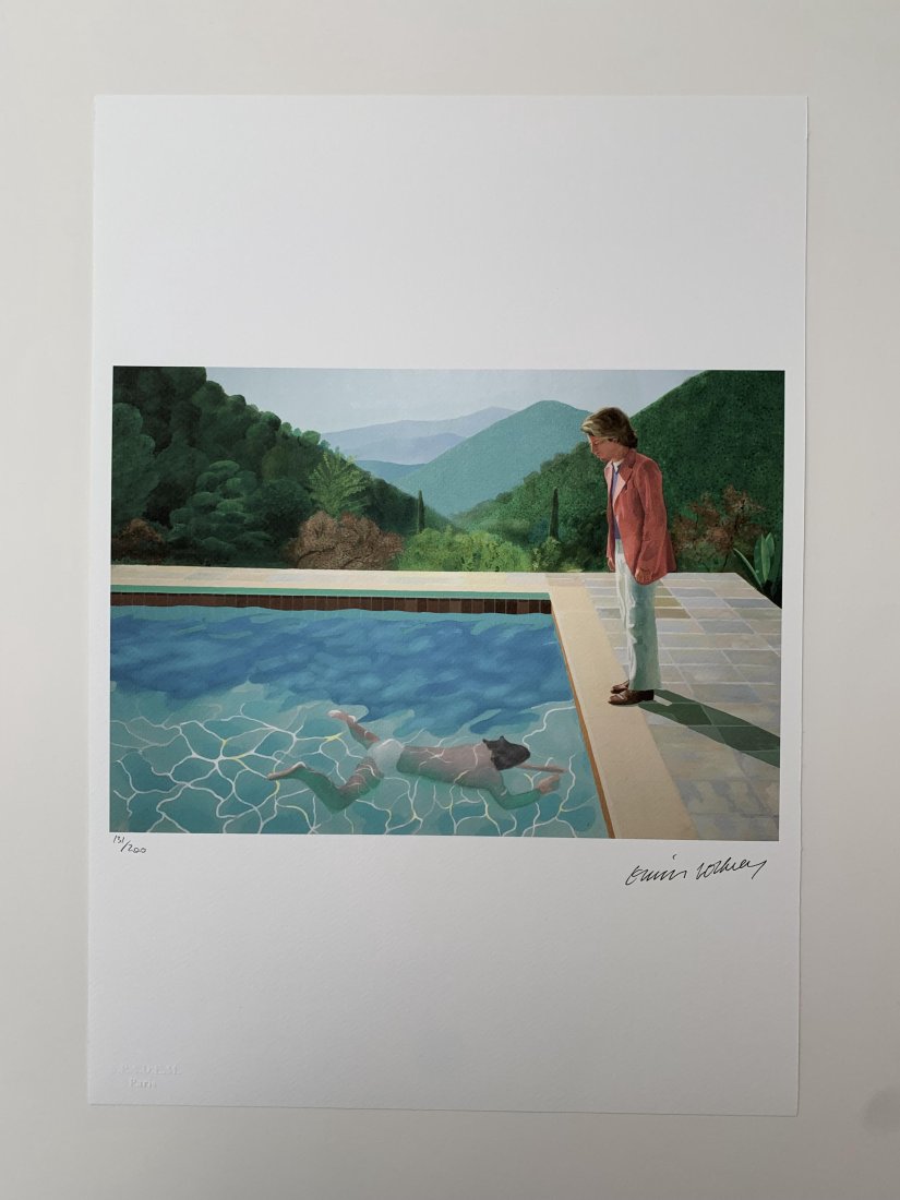After Pool With Two Figures: David Hockney (1 of 1)