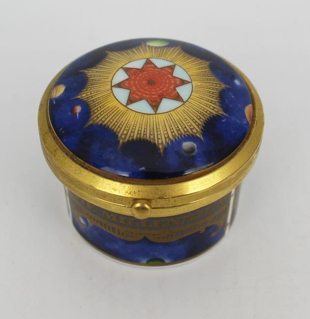 Royal Worcester Millennium Cased Travel Clock (1 of 1)