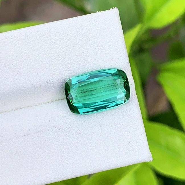 Lagoon Tourmaline Loose Gemstone, Paraiba Color Tourmaline Gemstone, Bluish Green Tourmaline For (1 of 1)