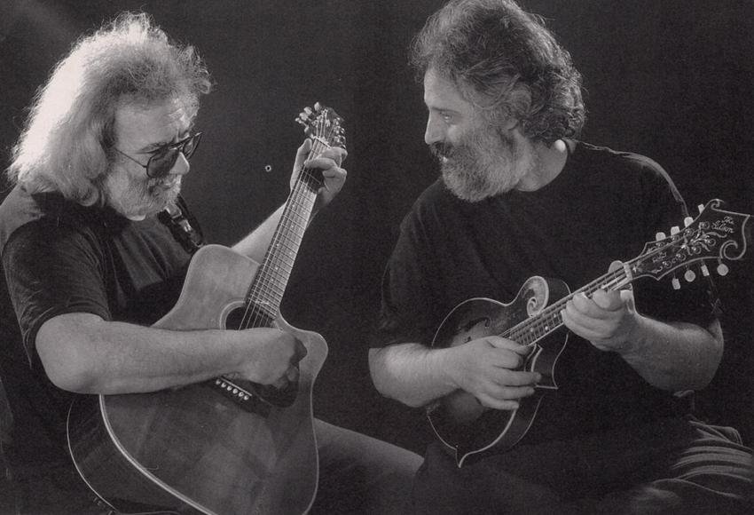 PETER SIMON - Jerry Garcia and David Grisman, 1990 (1 of 1)