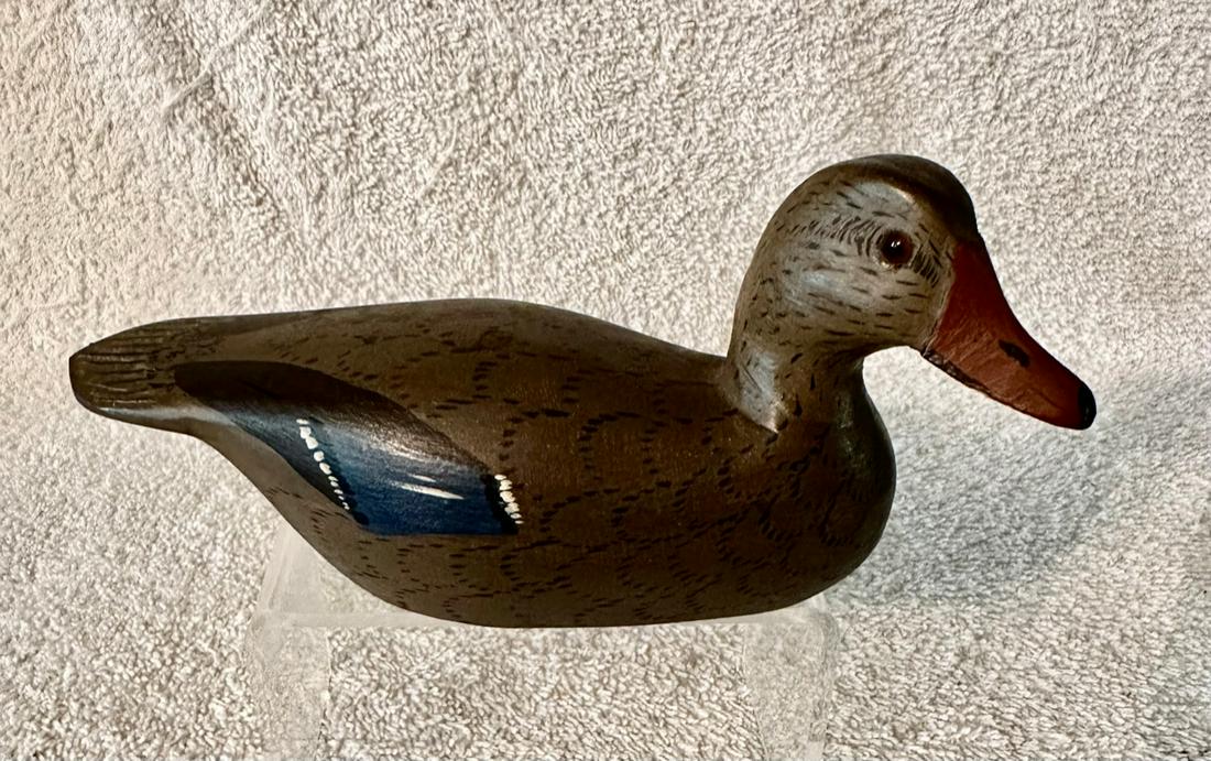 Miniature Blue Wing Teal Decoy (1 of 7)