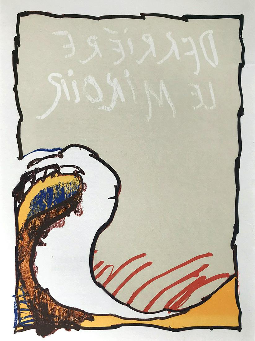 1981 Alechinsky Lithograph DM6247 (1 of 1)