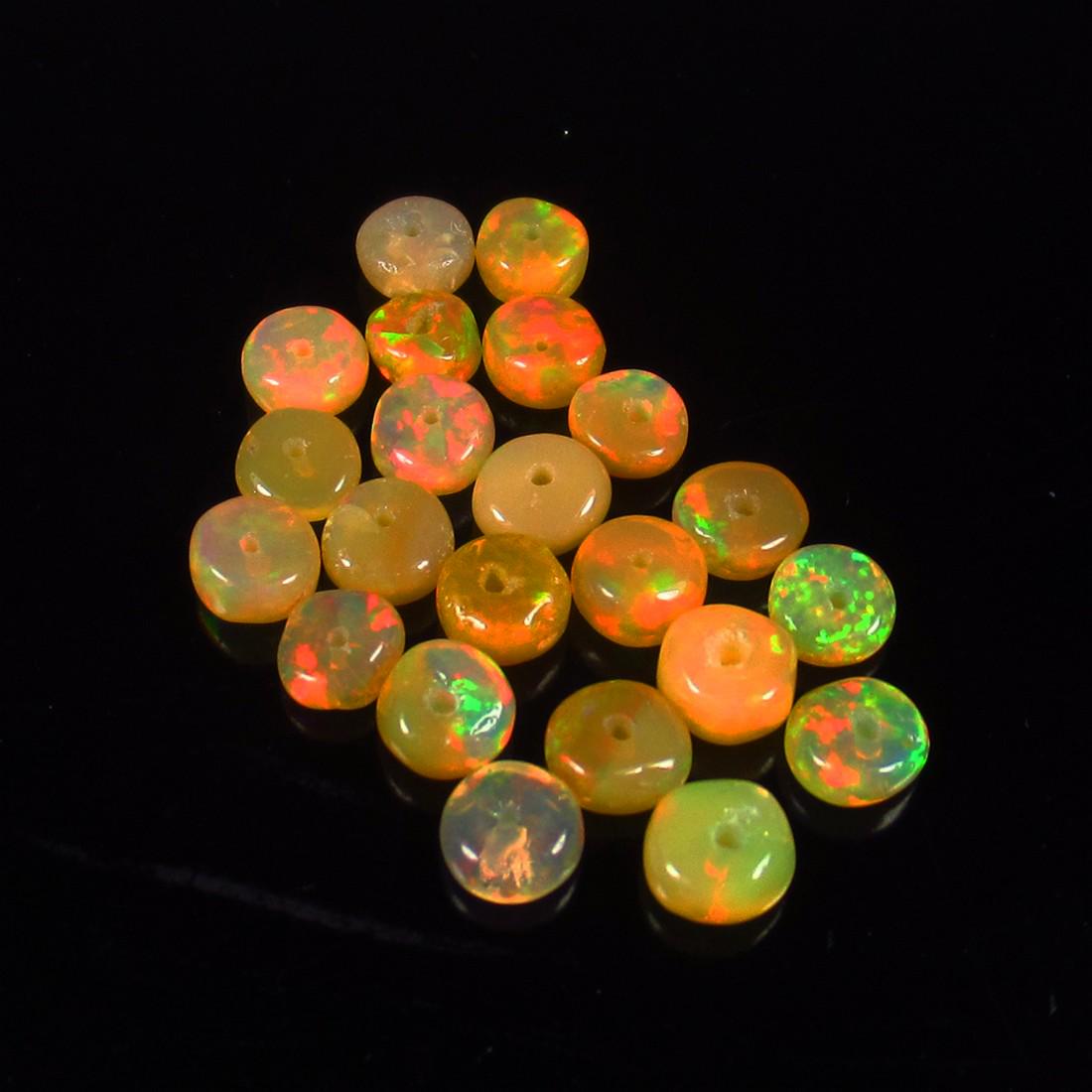 Natural Multicolor Opal Beads - 4.12 Ct (1 of 2)
