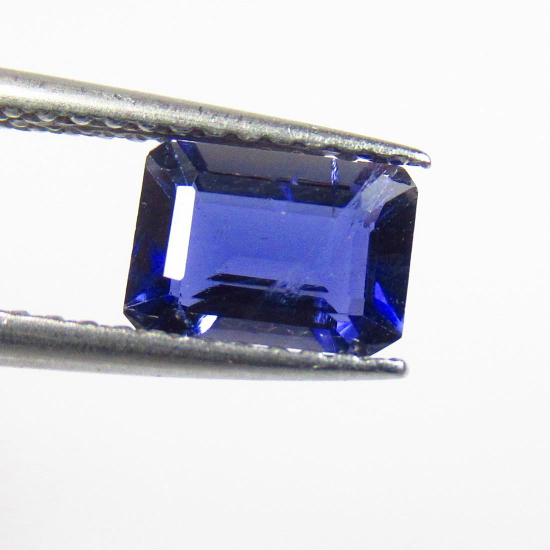 0.85 Ctw Natural Iolite Octagon Cut: No Reserve! Title: 0.85 Ctw Natural Iolite Octagon Cut Stone Clarity: VS Gemstones: Natural Iolite Carat Weights: 0.85 Size/Dimensions: 7.10 x 5.10 x 3.40 mm Additional Information: Very Good Luster /