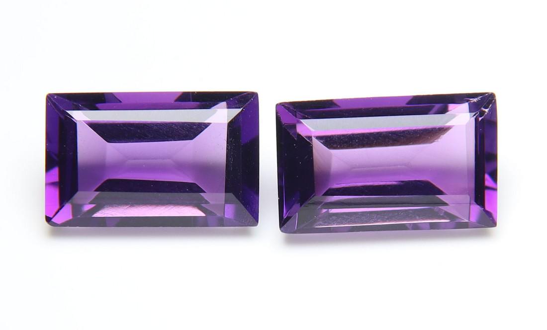 4.84 Cts Natural Amethyst Set (1 of 5)
