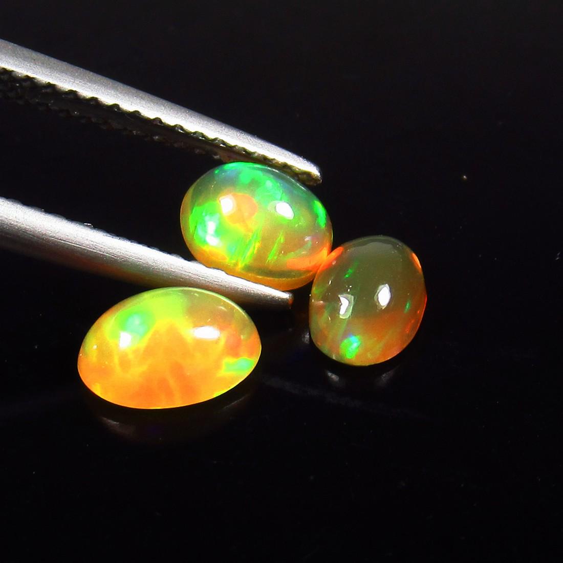 Natural Multicolor Opal Set - 1.45 Ct (1 of 2)