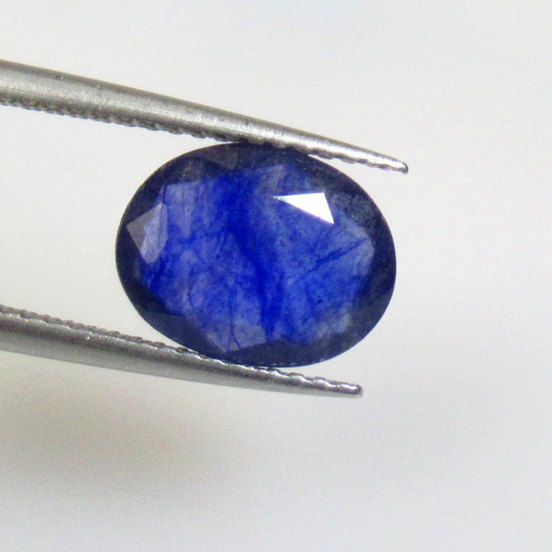 2.65 Ctw Natural Diffusion Sapphire Oval Cut (1 of 2)