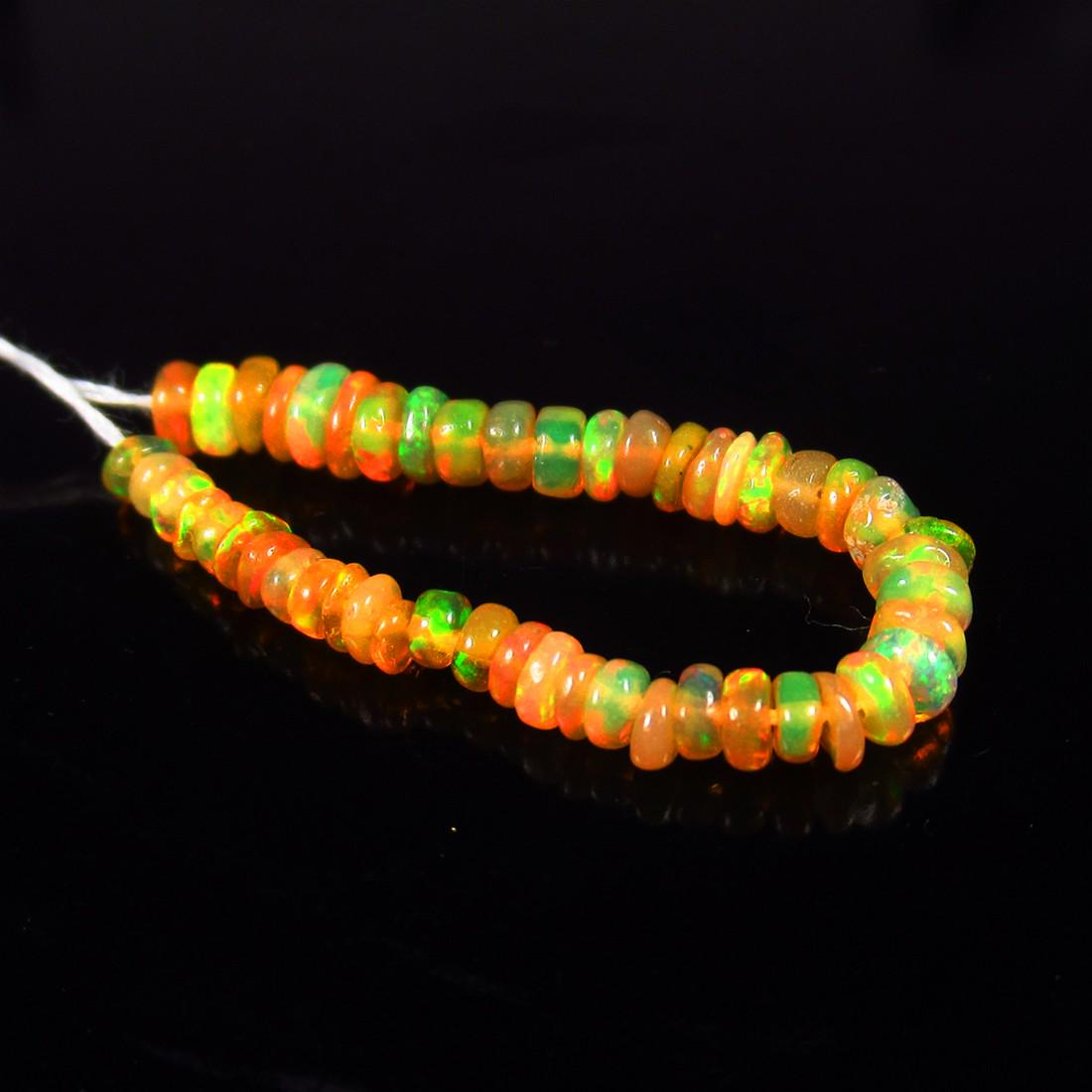 Natural Multicolor Opal Beads - 3.07 Ct (1 of 2)