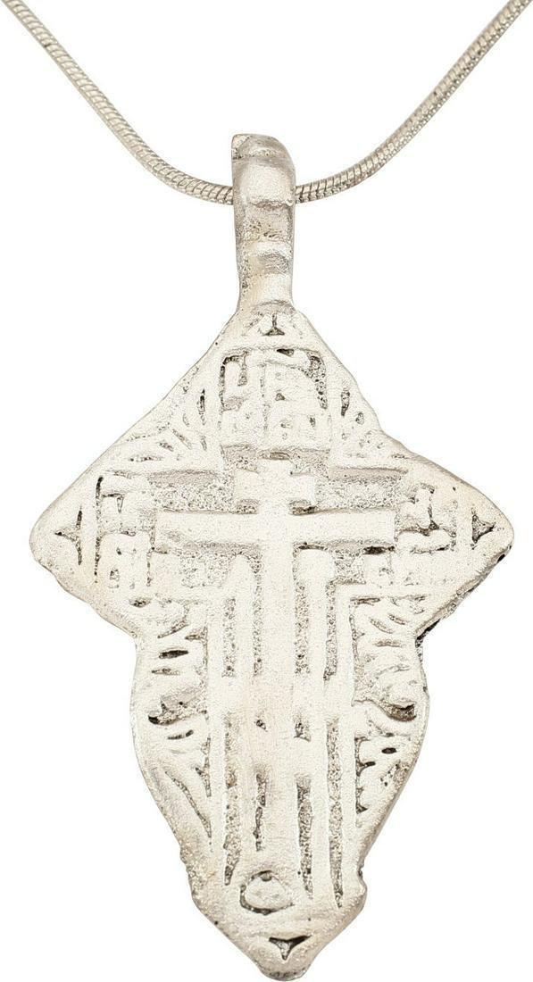 LARGE EASTERN EUROPEAN CHRISTIAN CROSS NECKLACE (1 of 3)