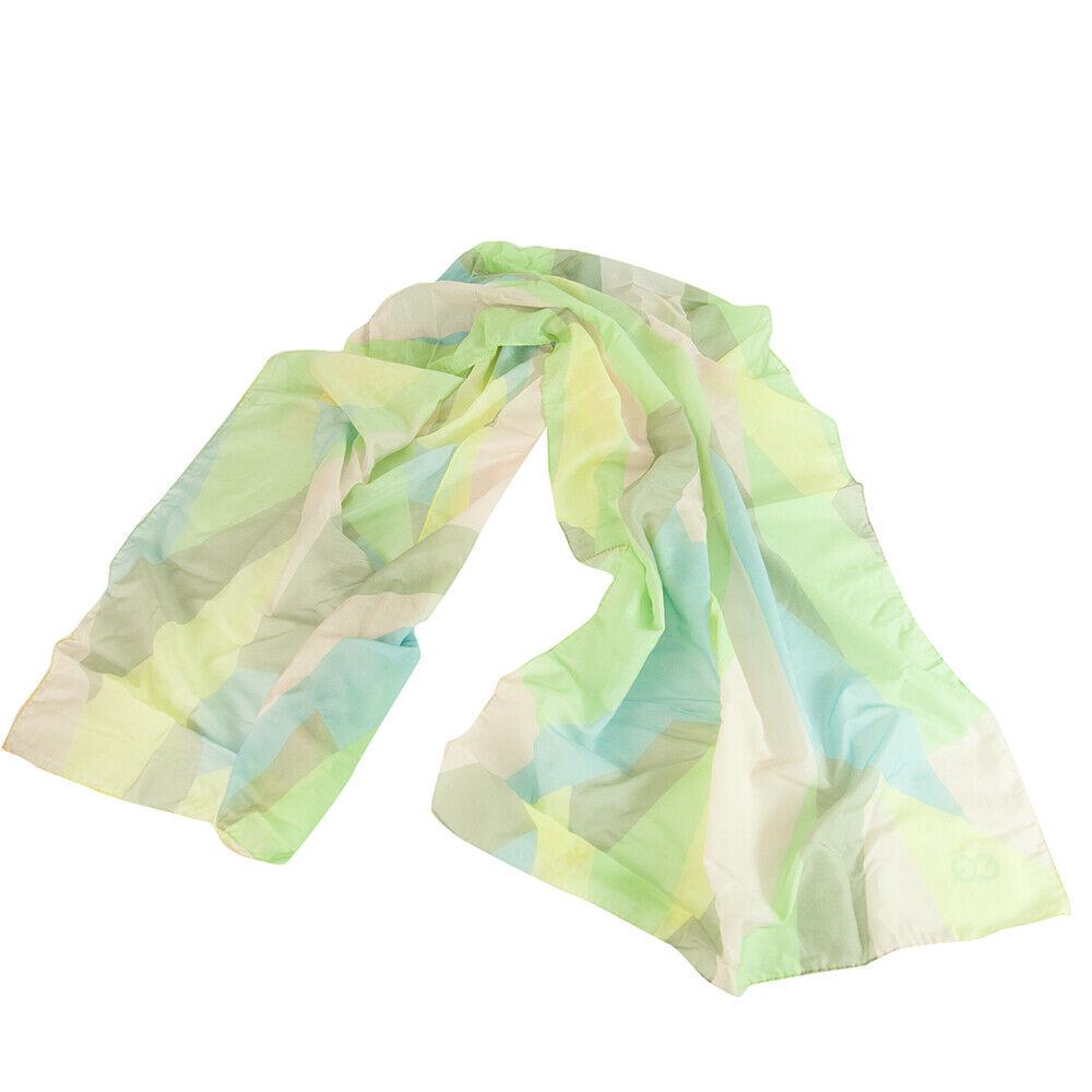 Escada Sport Pink Yellow Lollipop Long Rectangular Cotton Silk Scarf Shawl: Escada Sport Pink Yellow Lollipop Long Rectangular Cotton Silk Scarf Shawl This is a beautiful cotton-silk scarf from Escada with so many pale and sweet like a lollipop colors, that can add style to y