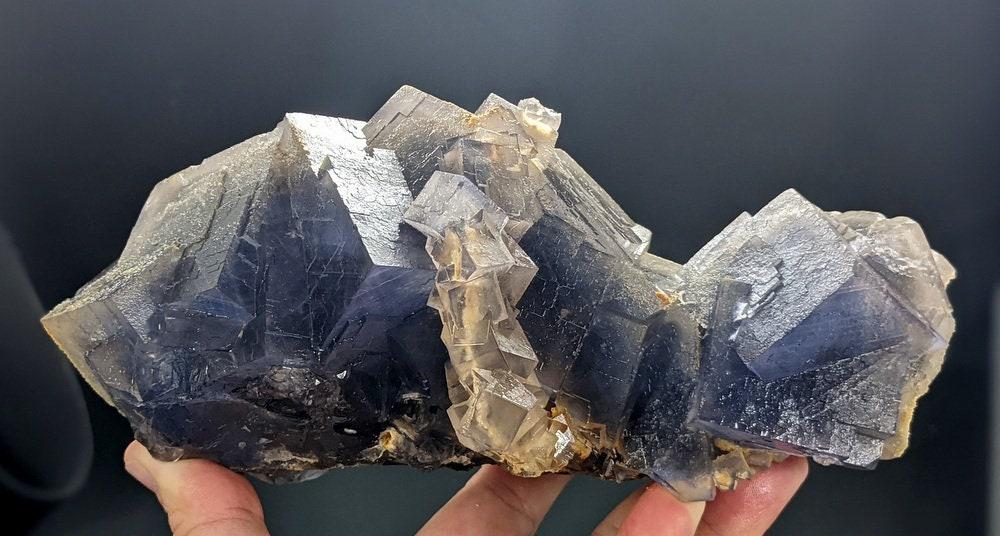 1835 Grams Very Beautiful Bi Color Fluorite Crystal From Baluchistan Pakistan (1 of 10)