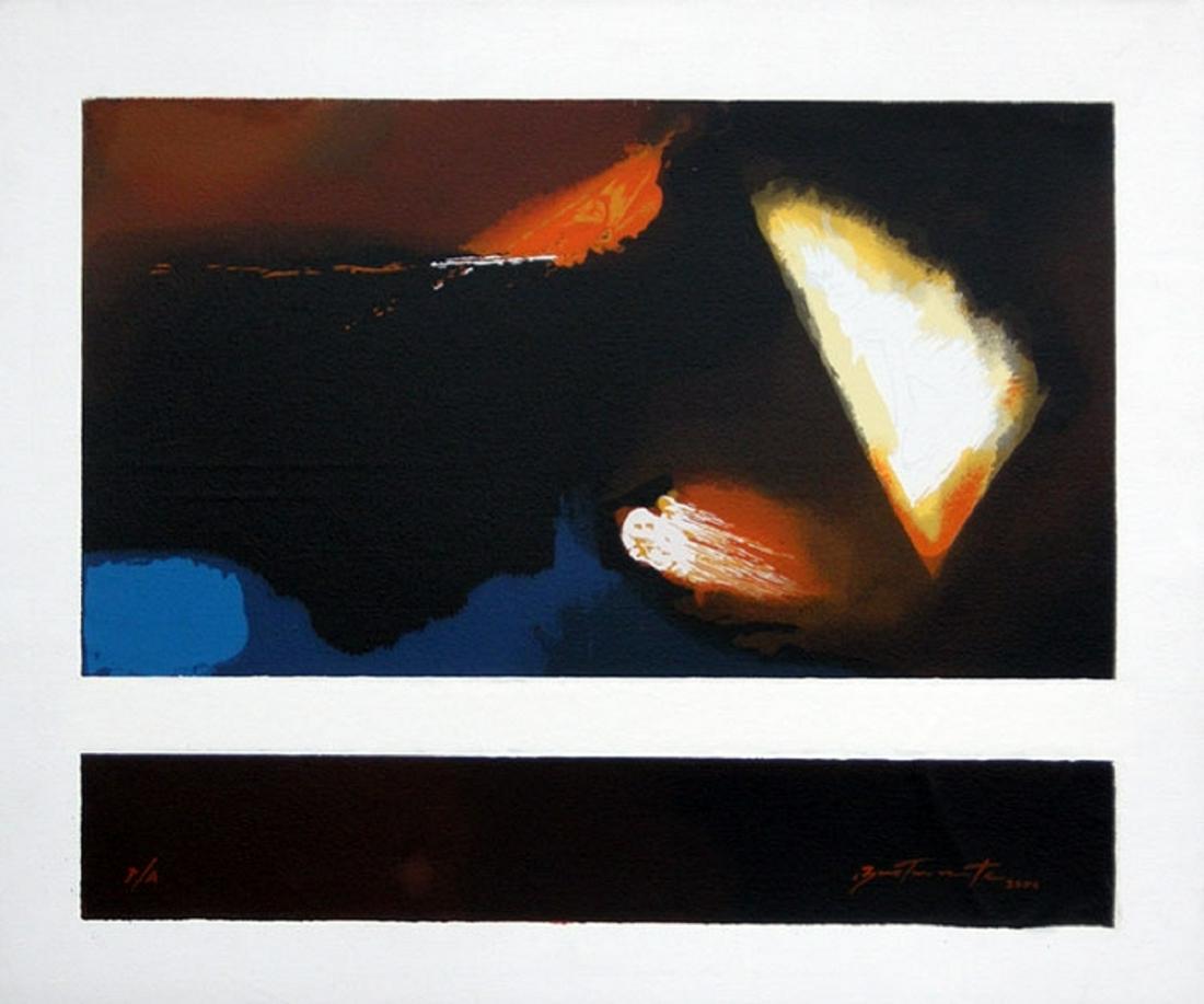 José Luis Bustamante, Mexican, silkscreen, 2000: Title: José Luis Bustamante, Mexican, silkscreen, 2000 Artist: José Luis Bustamante (Mexico, 1955) Work Title: Dialogo Date: 2000 Medium: silkscreen Overall Size: 19.7 x 23.7 in. (50 x 60 cm