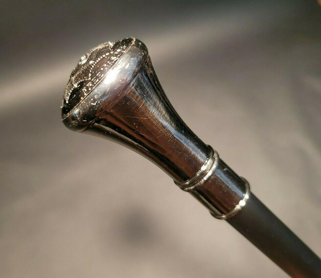 36" Freemasons Metal Walking Stick Cane: 36" Long,.. Wonderful reproduction walking cane, The handle is all metal with a hollow metal shaft, nice and lightweight. Nice quality! Reserve: $25.00 Shipping: Domestic: Flat-rate of $15.00 to anywh