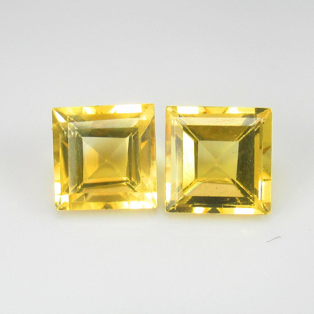Natural Citrine Pair - 2.91 Ct (1 of 2)