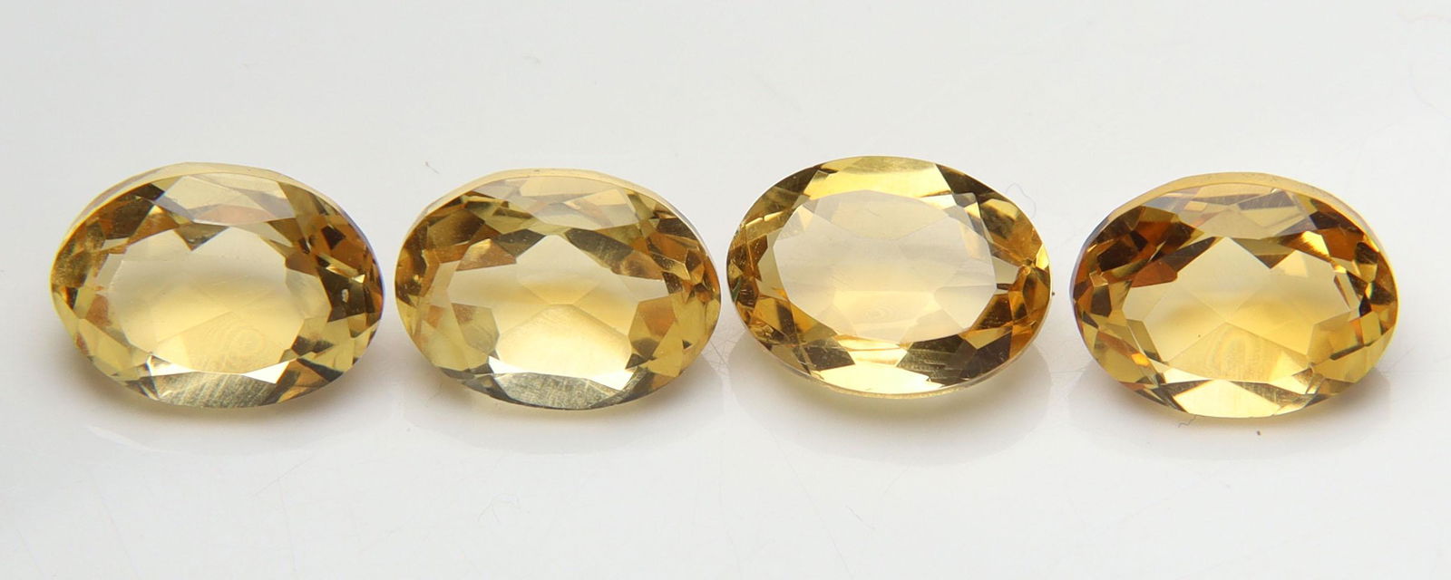 Beautiful " Top Yellow Citrine " 5.33 Cts Natural Citrine Set (1 of 4)