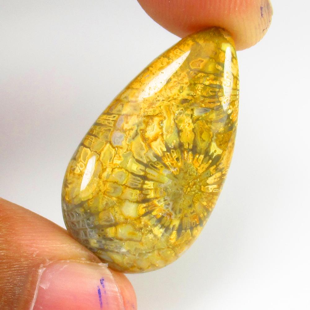 Natural Mookaite Jasper - 19.34 Ct: No Reserve! Shipping: Domestic: Flat-rate of $7.00 to anywhere within the contiguous U.S. International: Foreign shipping rates are determined by destination. International shipping may be subject to