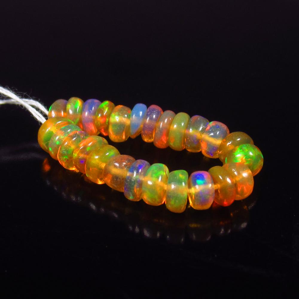 Natural Multicolor Opal Beads - 3.15 Ct (1 of 2)