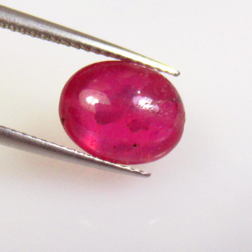 6.00 Ctw Natural Red Ruby Dumble Beads (1 of 2)