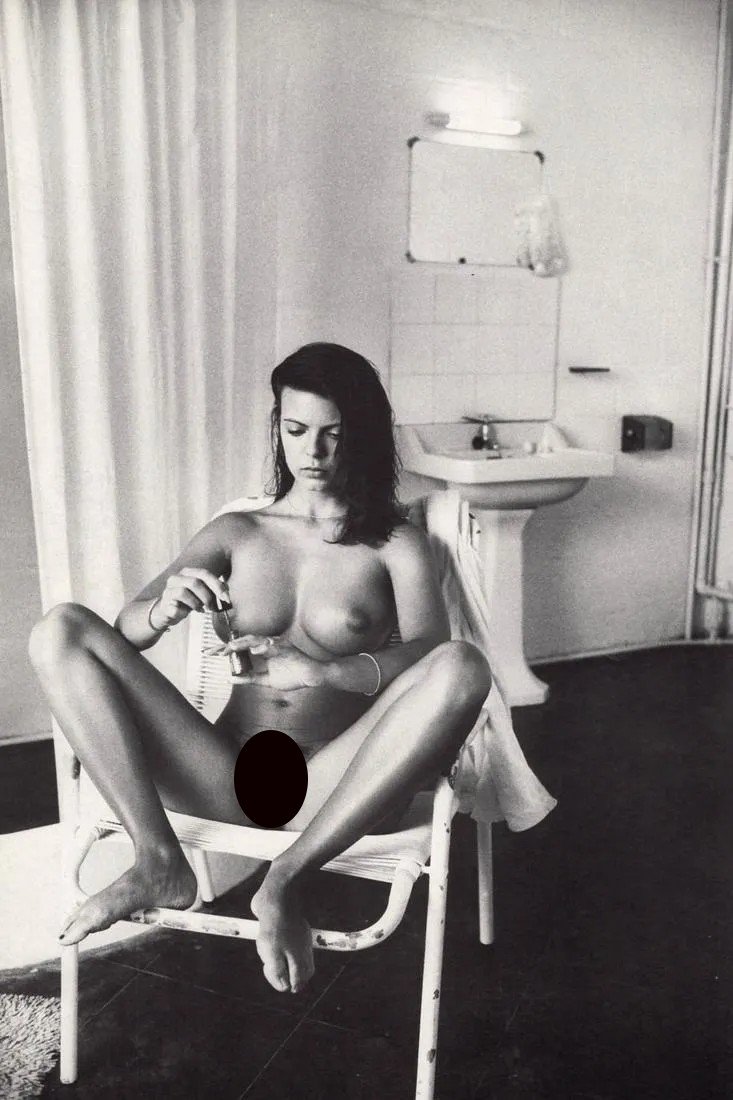 JEAN-FRANCOIS JONVELLE - Nude Study (mani/pedi): Artist: JEAN-FRANCOIS JONVELLE Print Title: Nude Study Medium: Photoengraving Printed 1980s in France Image size (inches) approx. 11 x 7.5” Jean-FranÃ§ois Jonvelle (1943-2002), was a French ph