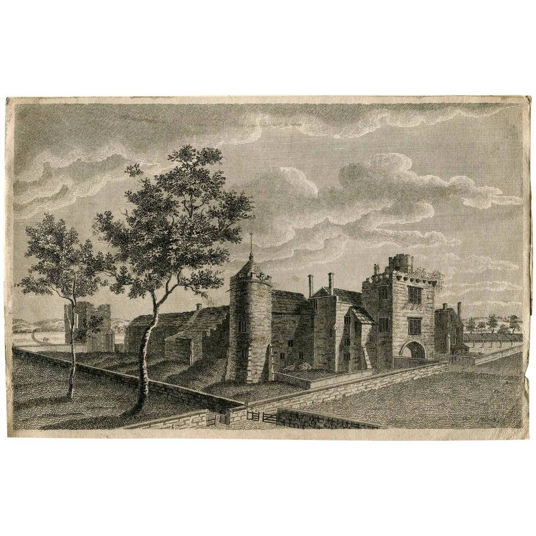 Tiverton Castle In The County Of Devon Probable 18th Century Auction