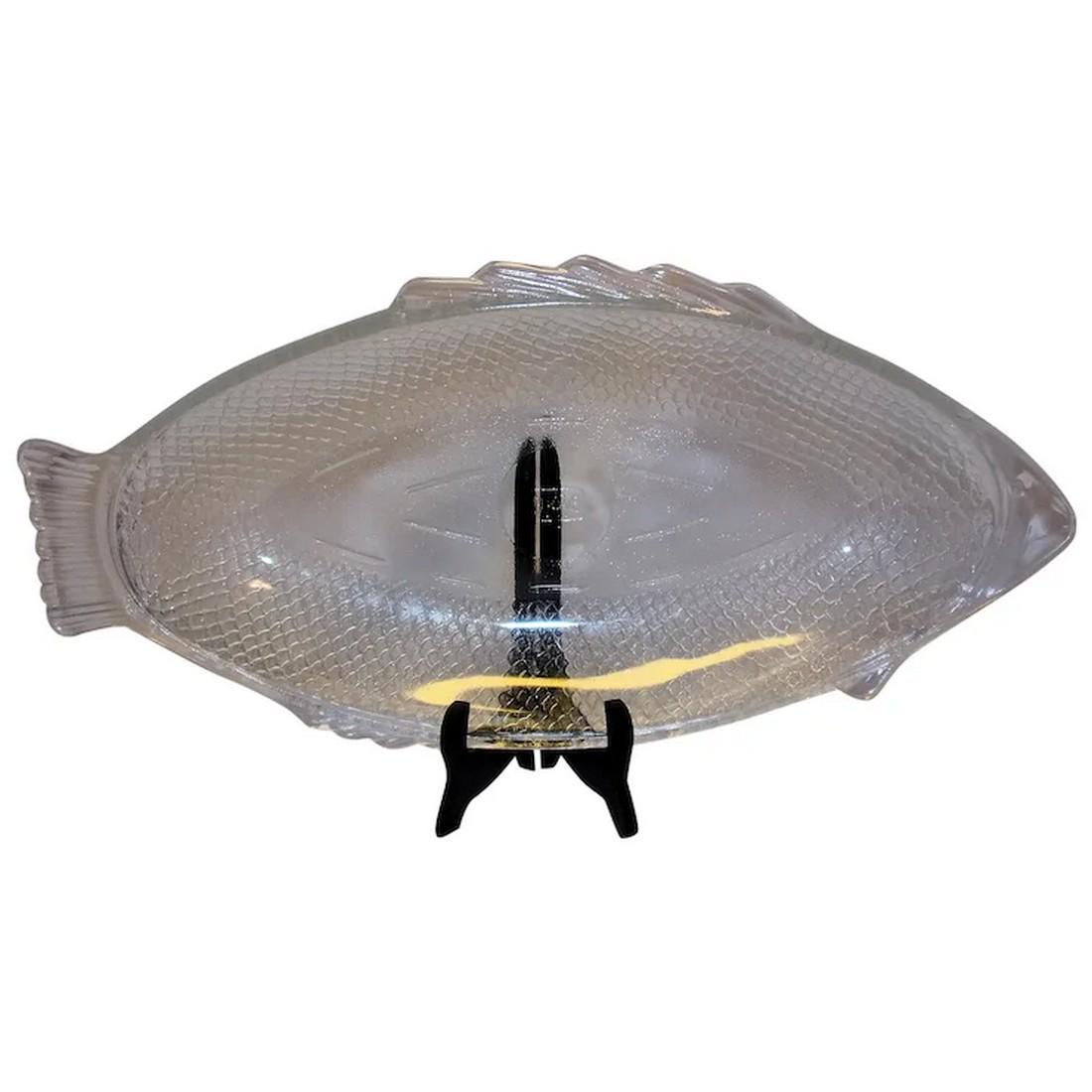 Large MCM Glasbake Fish Dish #4141 (1 of 7)