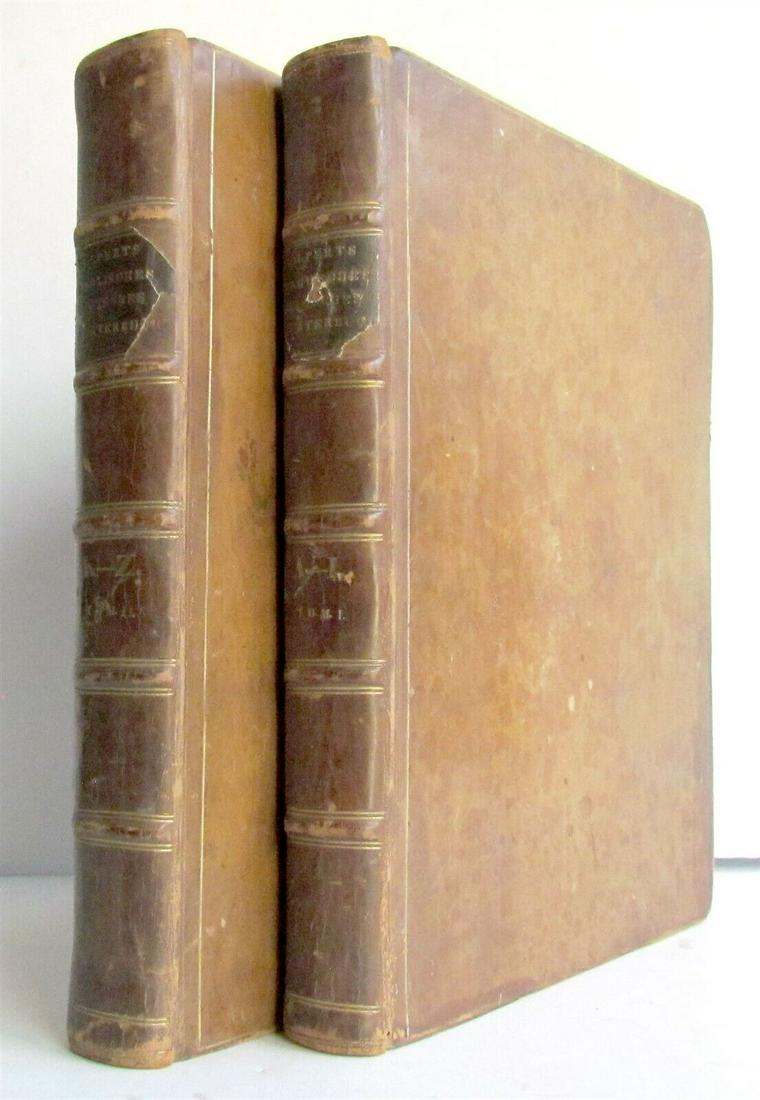 1831 2 VOLUMES GERMAN ENGLISH DICTIONARY antique (1 of 6)