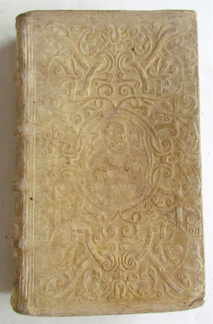 16th C. VELLUM BINDING PHILOSOPHY antique DEFINITIONE ET APPELATIONE DIALECTICA (1 of 10)